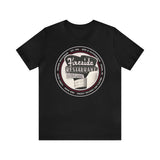 FIRESIDE RESTAURANT PHOTO CIRCLE Unisex Jersey Short Sleeve Tee