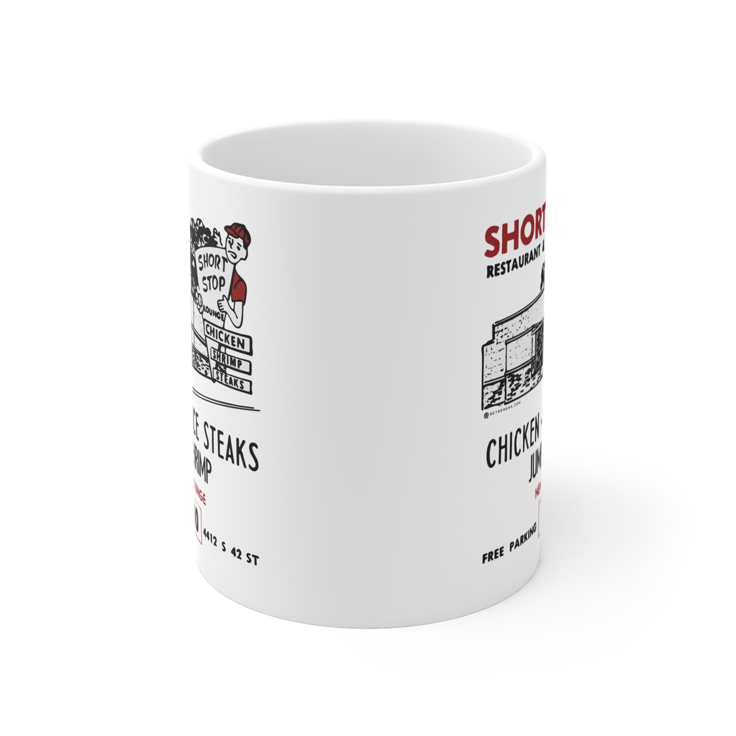 SHORT STOP RESTAURANT & LOUNGE Mug 11oz