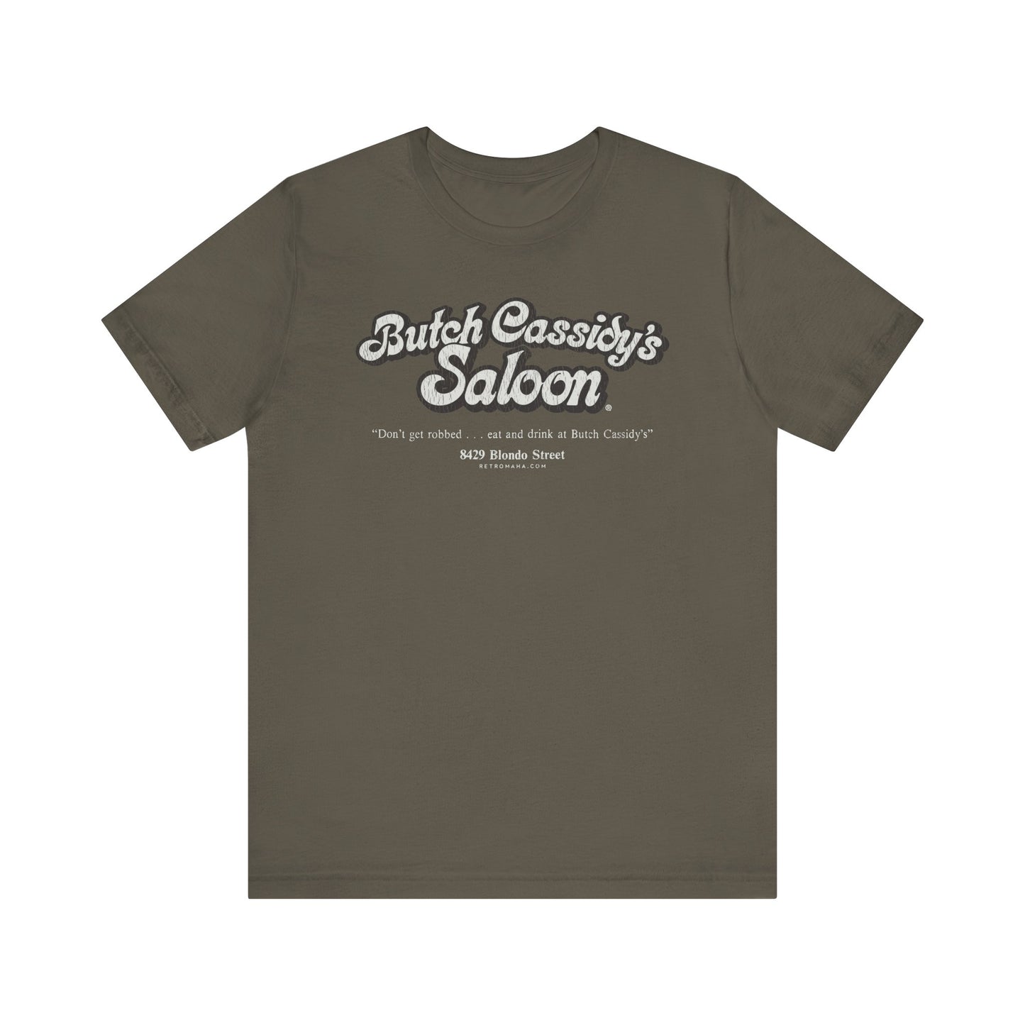BUTCH CASSIDY'S SALOON - Short Sleeve Tee