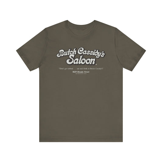 BUTCH CASSIDY'S SALOON - Short Sleeve Tee