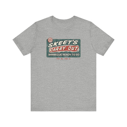 SKEET'S CARRY OUT SIGN Short Sleeve Tee