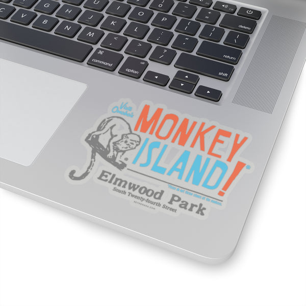 MONKEY ISLAND (ELMWOOD PARK) Kiss-Cut Stickers