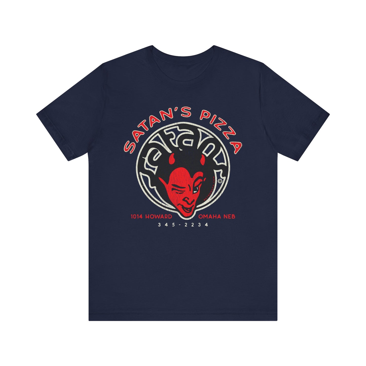 SATAN'S PIZZA Short Sleeve Tee
