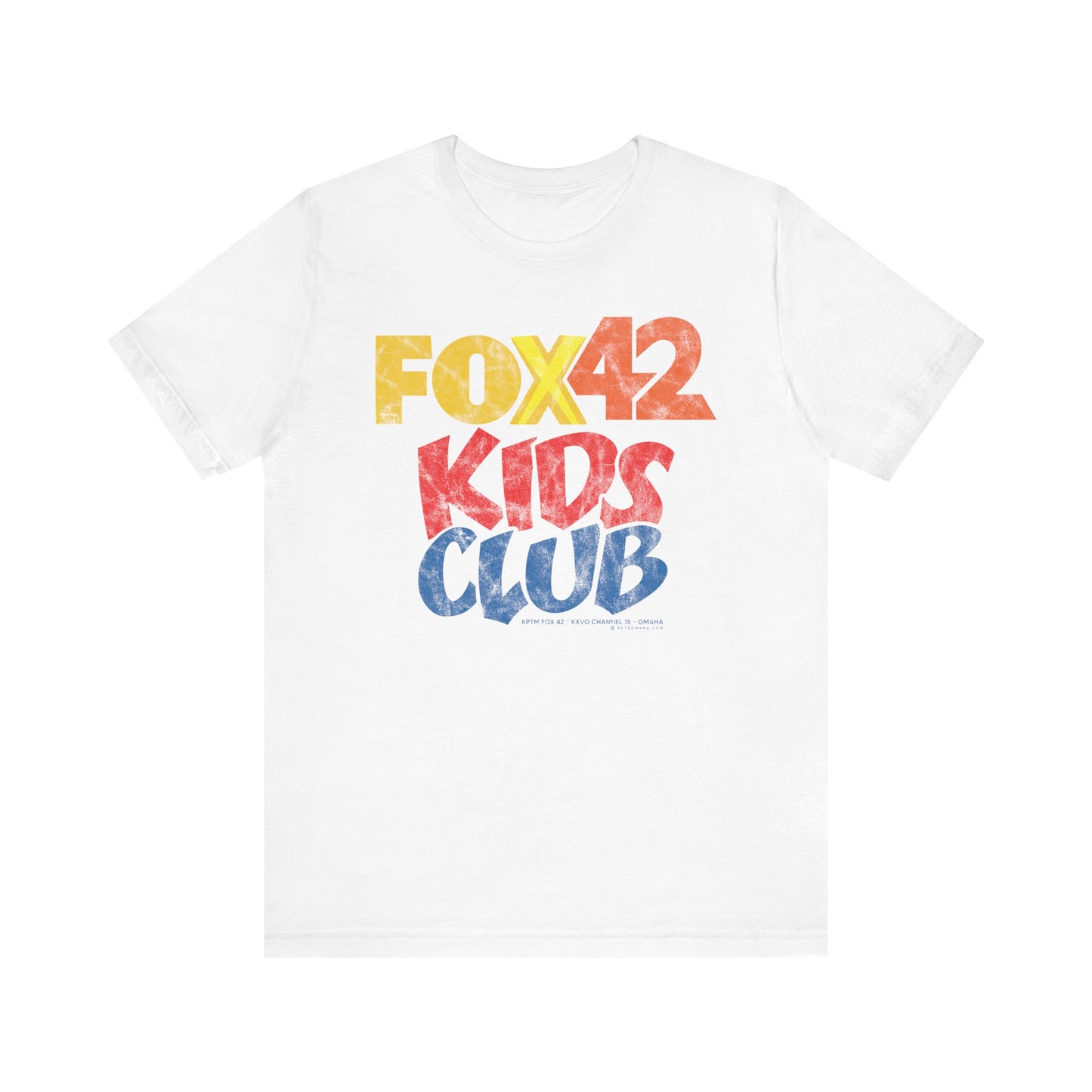 FOX 42 KIDS CLUB Unisex Jersey Short Sleeve Tee