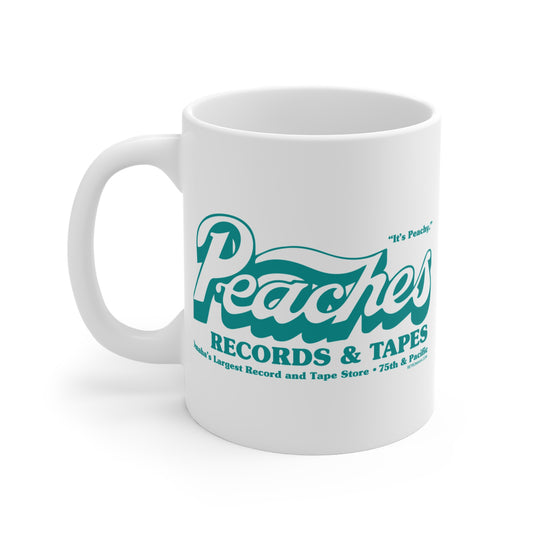 PEACHES RECORDS & TAPES Mug 11oz