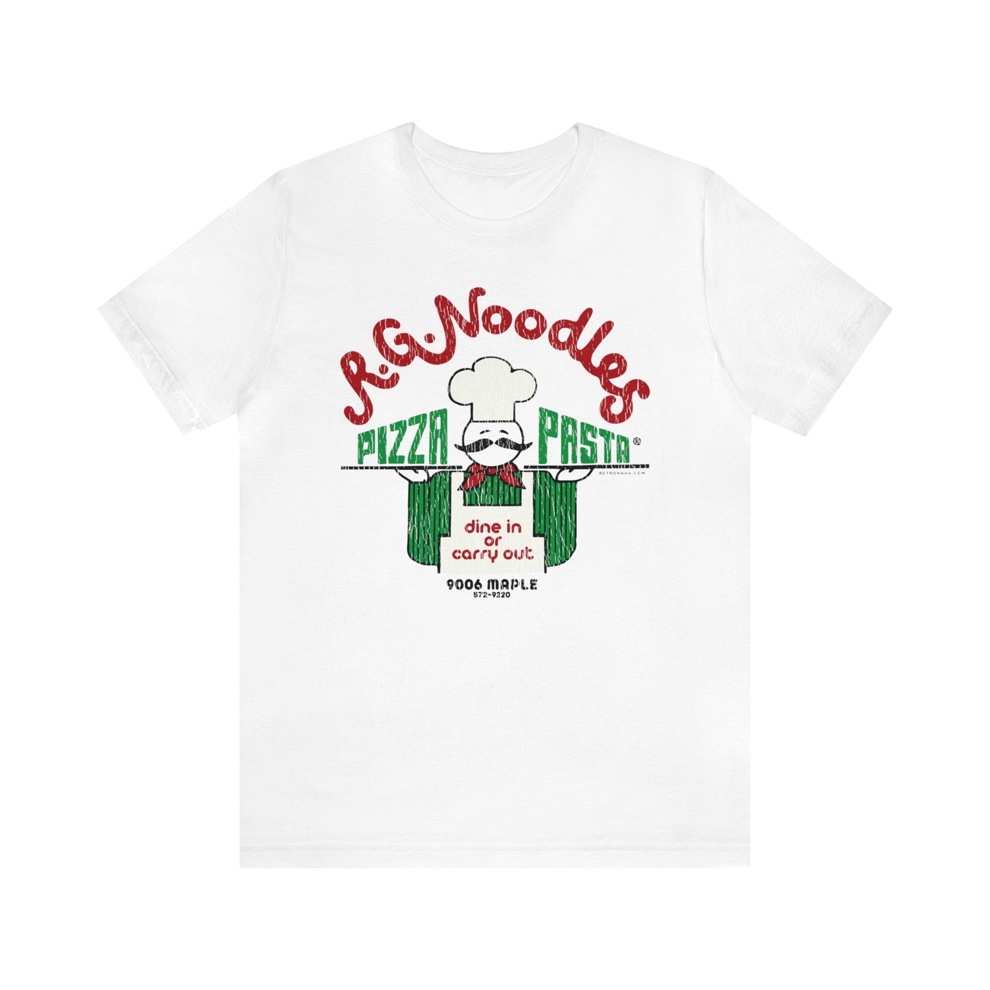 R.G. NOODLES PIZZA & PASTA Short Sleeve Tee