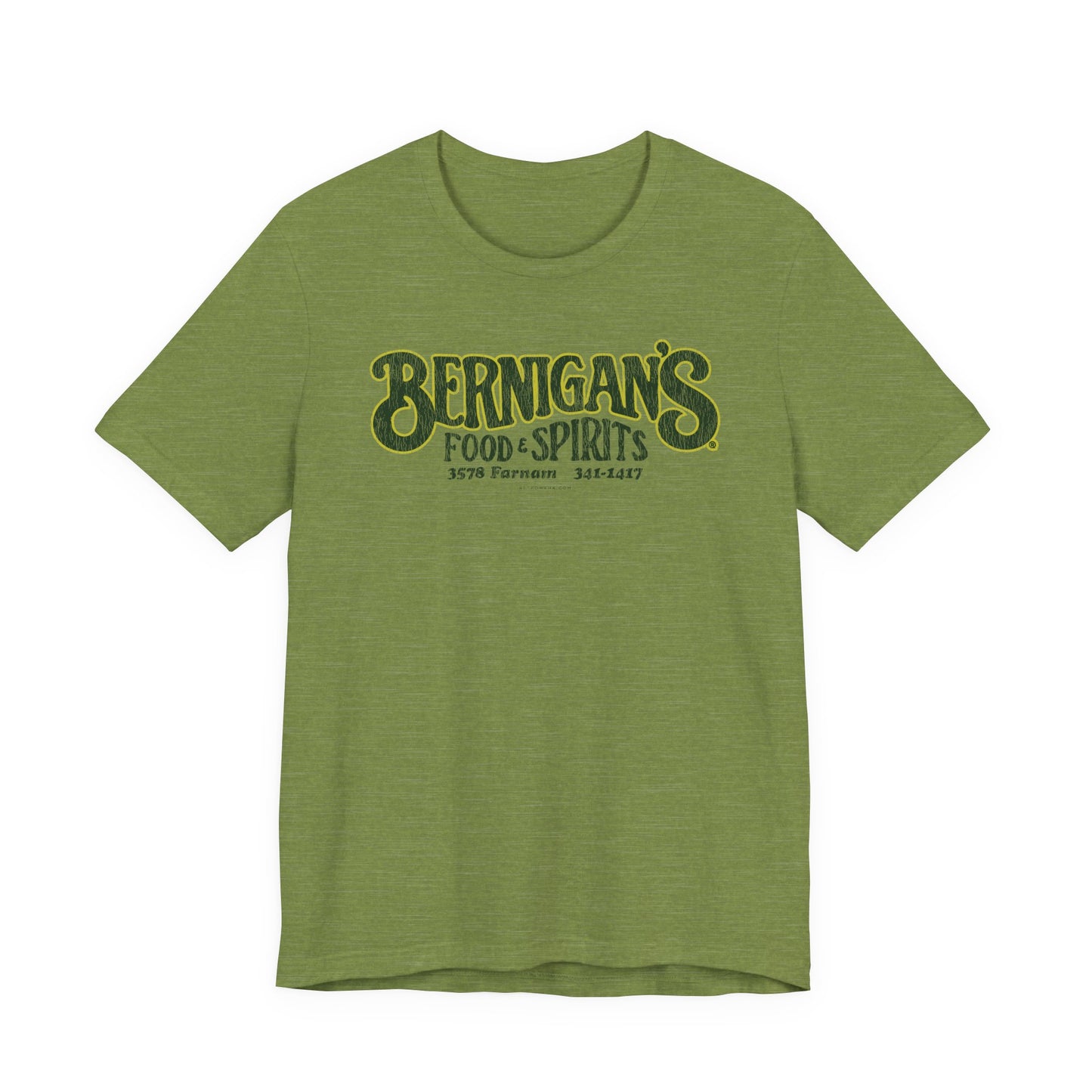 BERNIGAN'S FOOD & SPIRITS Short Sleeve Tee