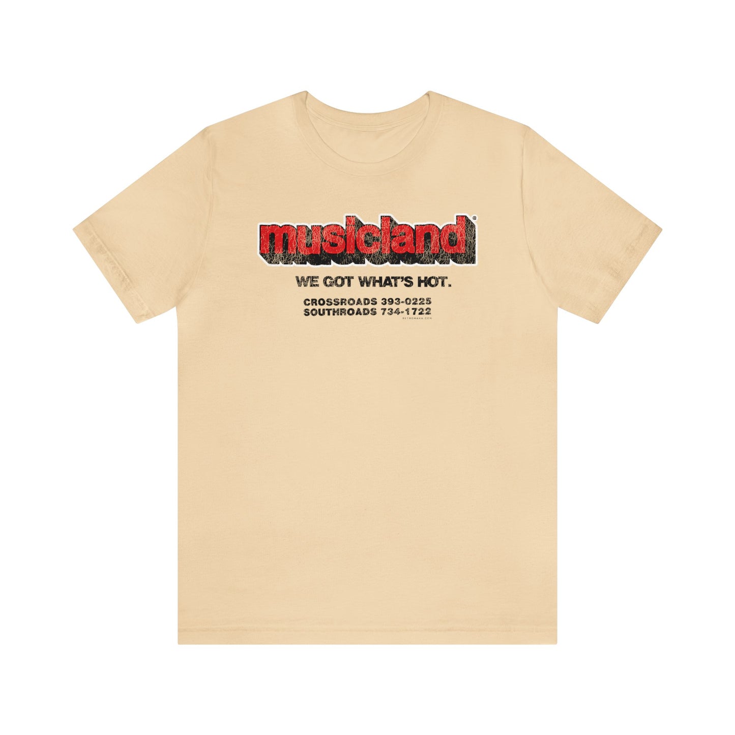 MUSICLAND (90's) Short Sleeve Tee