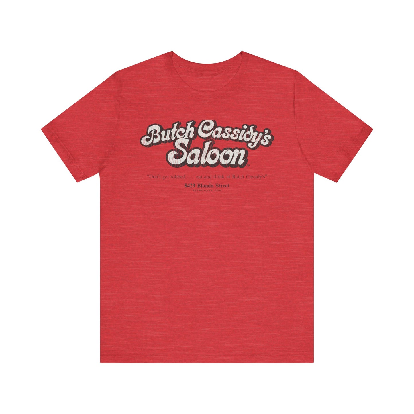 BUTCH CASSIDY'S SALOON - Short Sleeve Tee