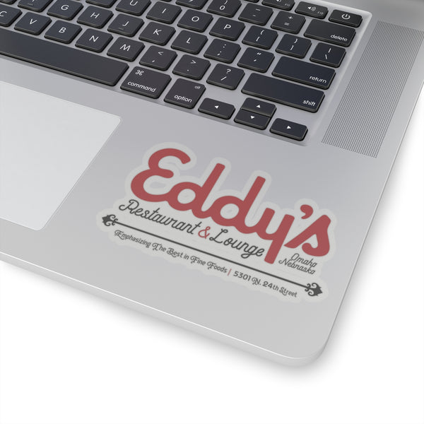 EDDY'S RESTAURANT & LOUNGE Kiss-Cut Stickers
