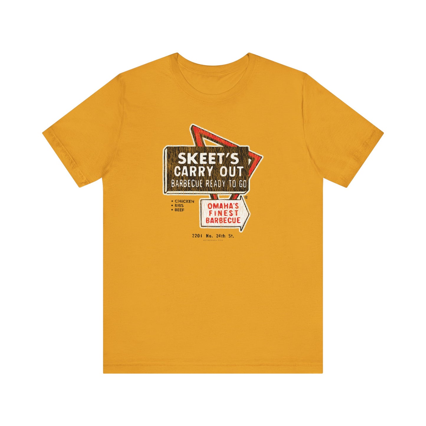 SKEET'S CARRY OUT BBQ Short Sleeve Tee