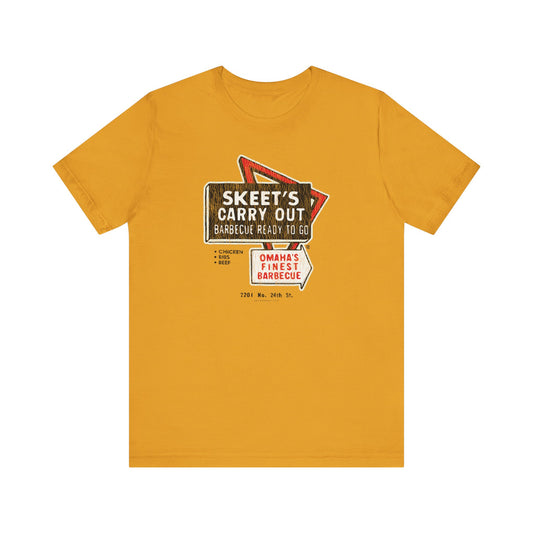 SKEET'S CARRY OUT BBQ Short Sleeve Tee
