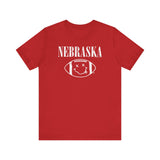 SMELLS LIKE NE FOOTBALL (NIRVANA PARODY) Short Sleeve Tee