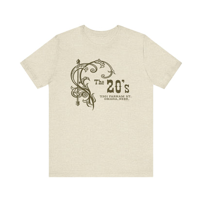 THE 20s (MATCHBOOK) Unisex Jersey Short Sleeve Tee