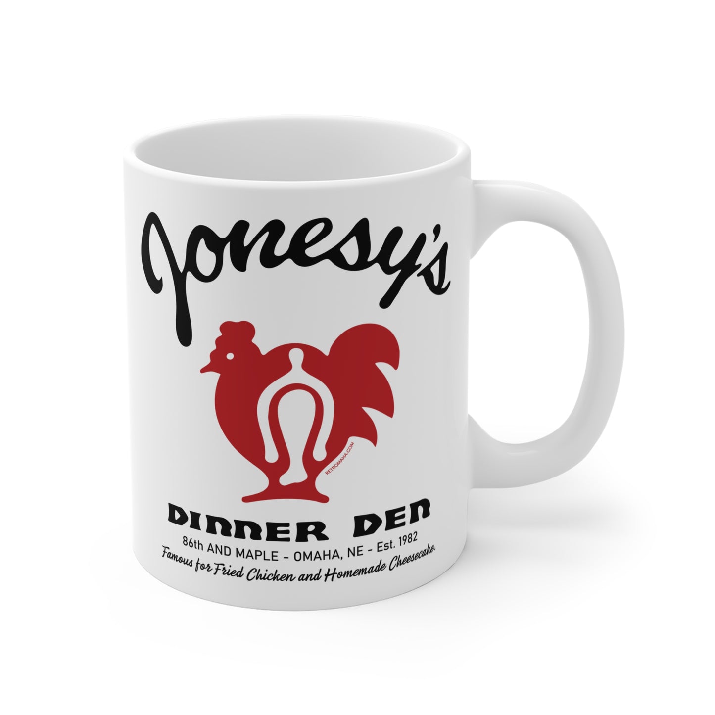 JONESY'S DINNER DEN Mug 11oz