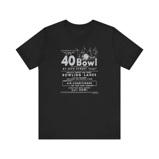 40 BOWL Short Sleeve Tee