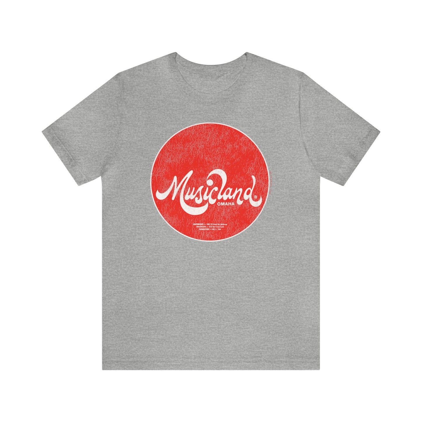 MUSICLAND (70's) Short Sleeve Tee