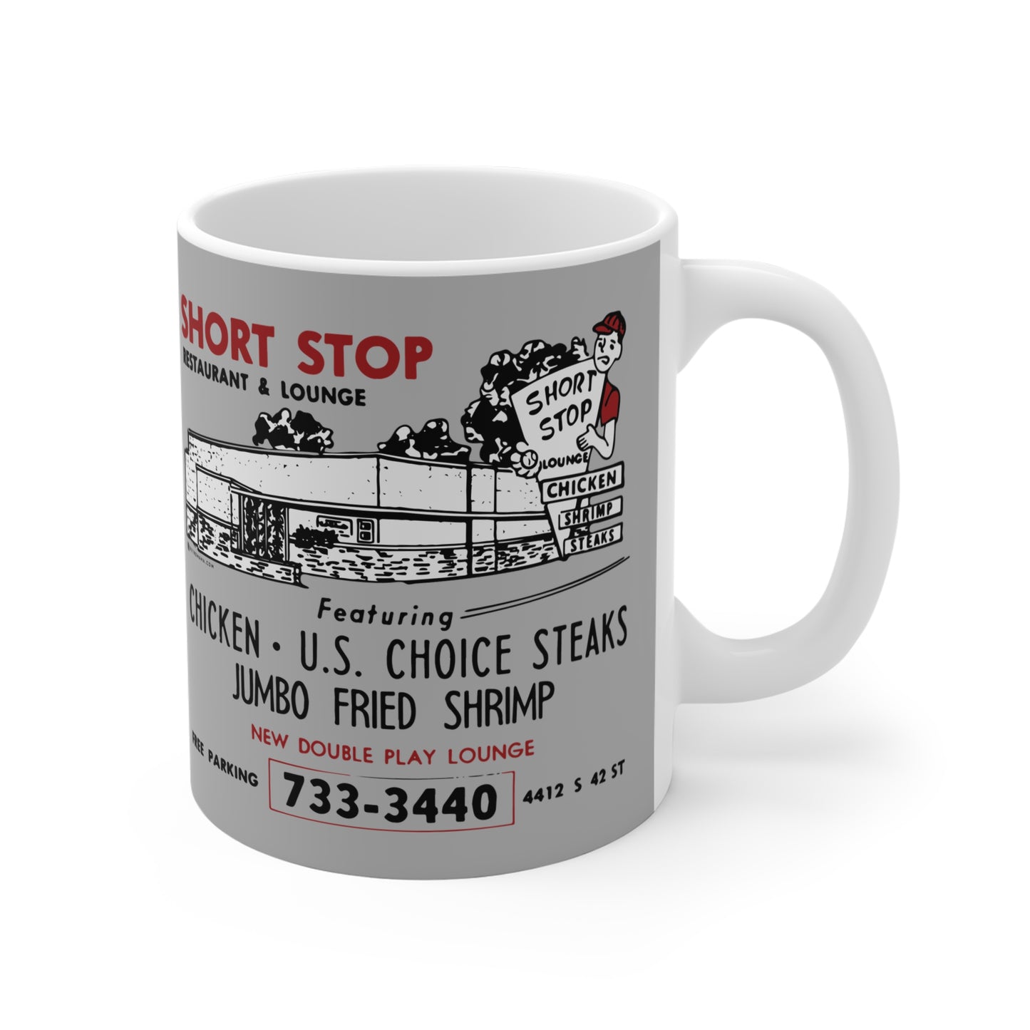 SHORT STOP RESTAURANT & LOUNGE Mug 11oz