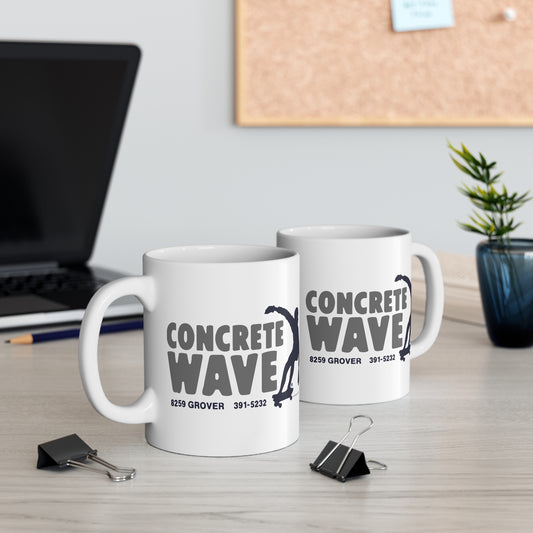 CONCRETE WAVE SKATE PARK Mug 11oz