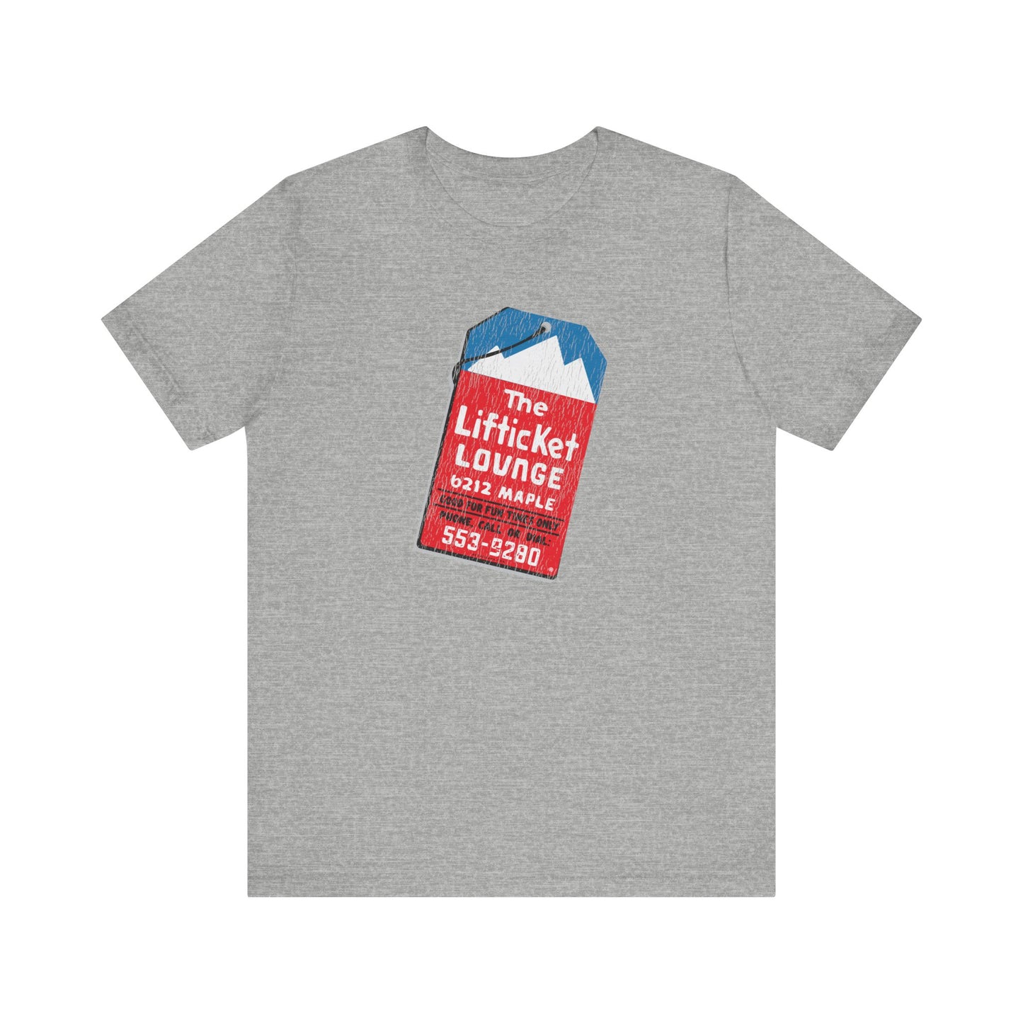THE LIFTTICKET LOUNGE Short Sleeve Tee