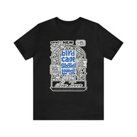 BIRD CAGE SINGING LOUNGE (NEWSPAPER AD) Short Sleeve Tee