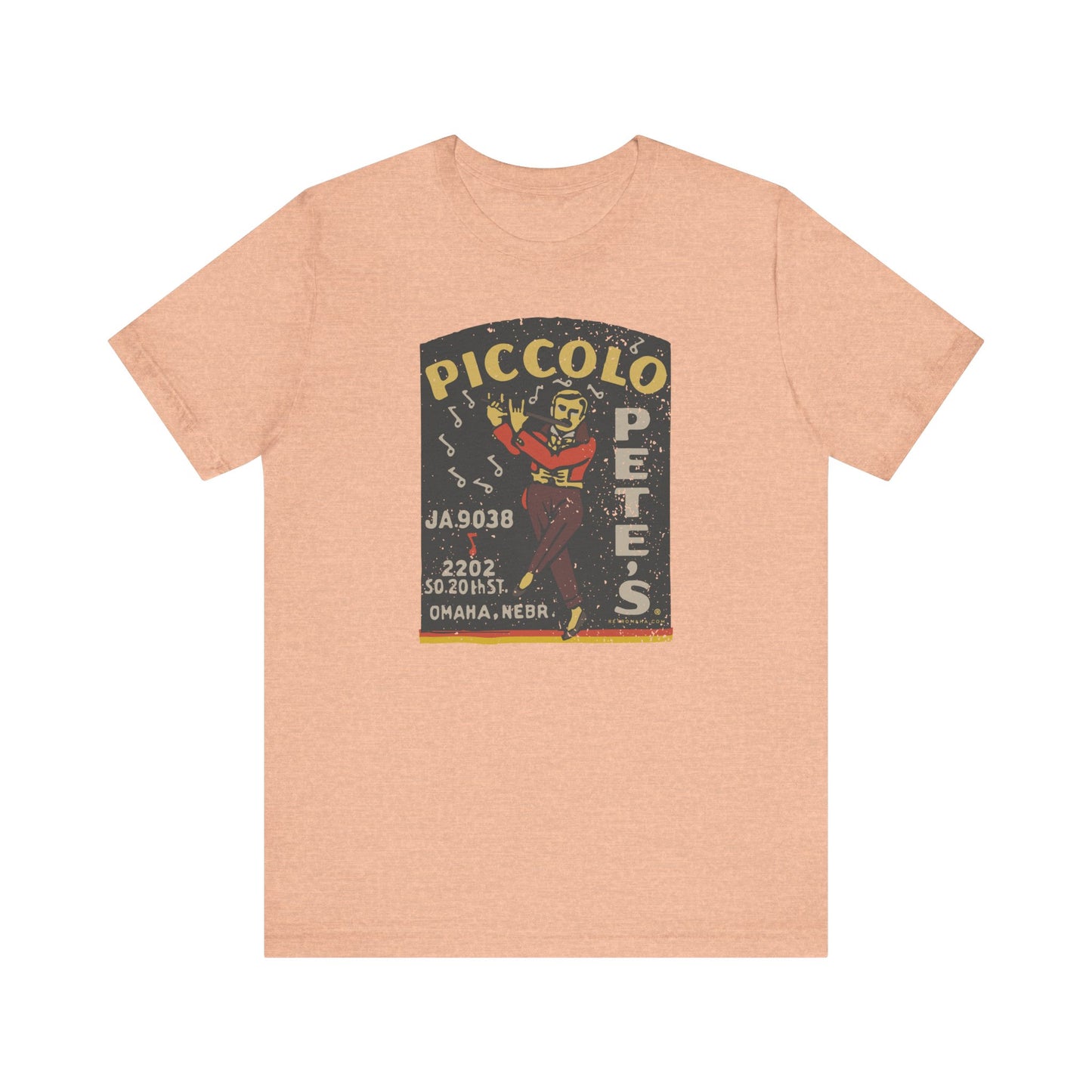 PICCOLO PETE'S -  VINTAGE MATCHBOOK Short Sleeve Tee