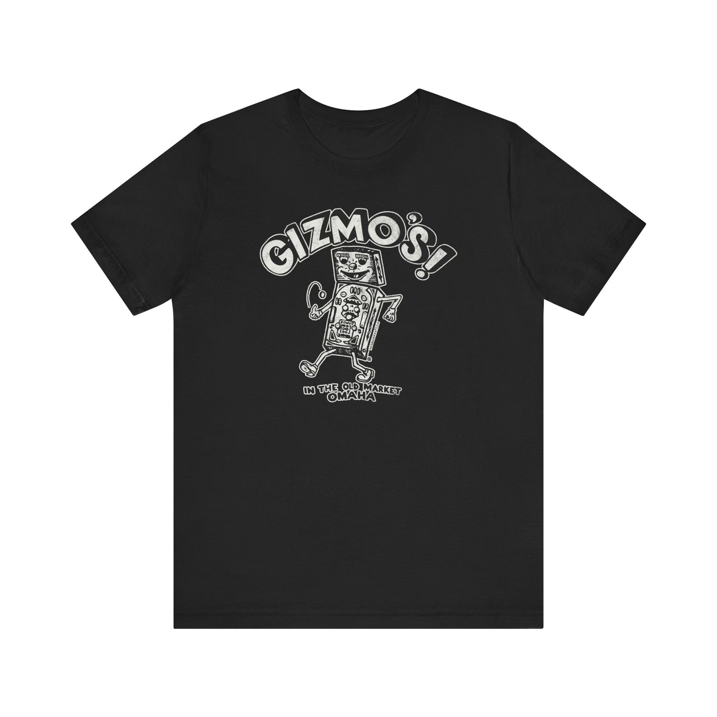GIZMO'S PINBALL GUY Short Sleeve Tee