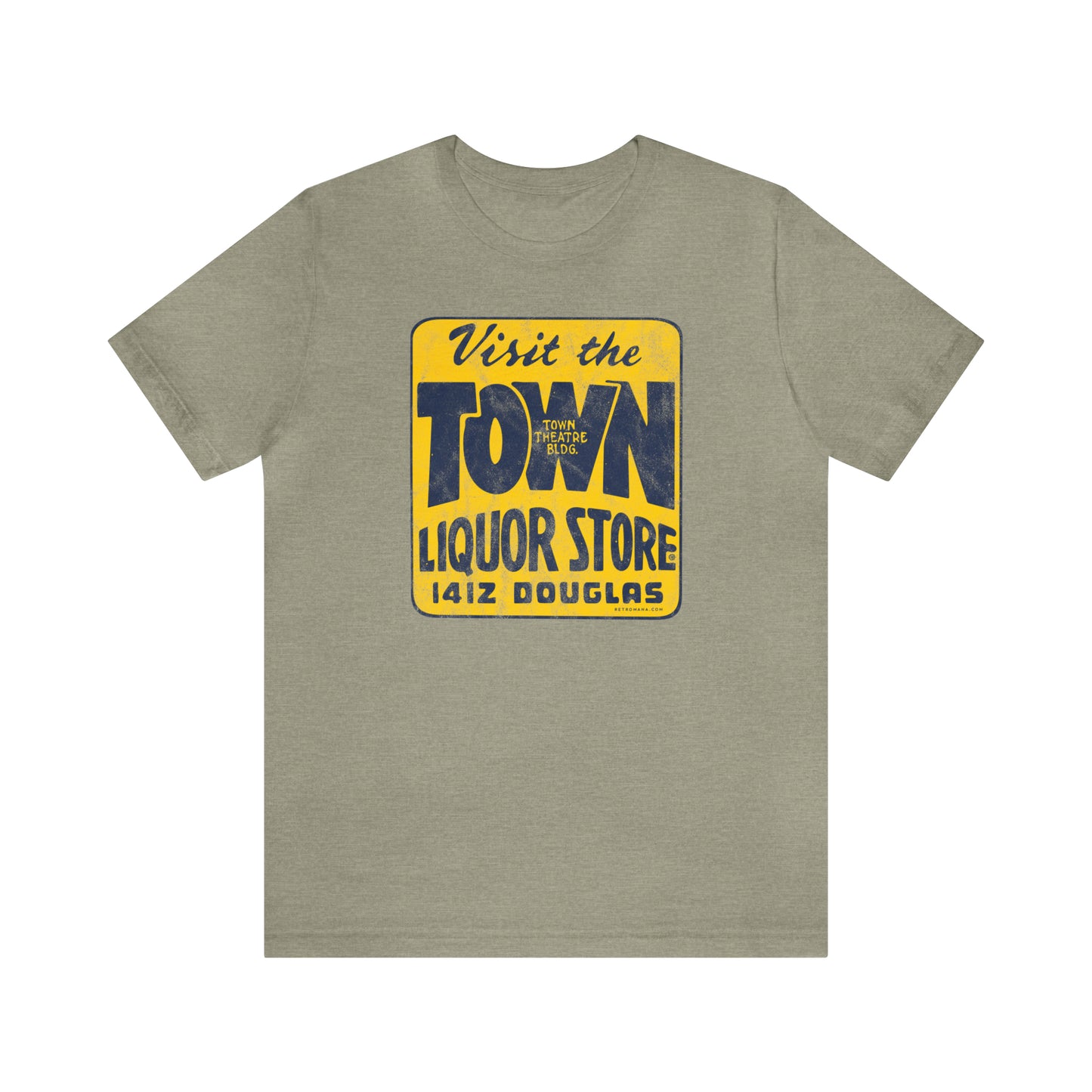 TOWN LIQUOR STORE (TOWN THEATRE BLDG) Short Sleeve Tee