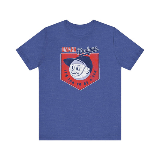 OMAHA DODGERS Short Sleeve Tee