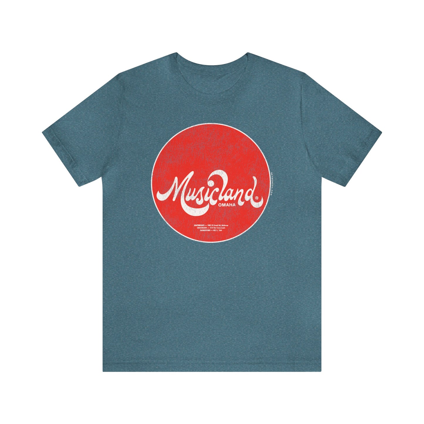 MUSICLAND (70's) Short Sleeve Tee
