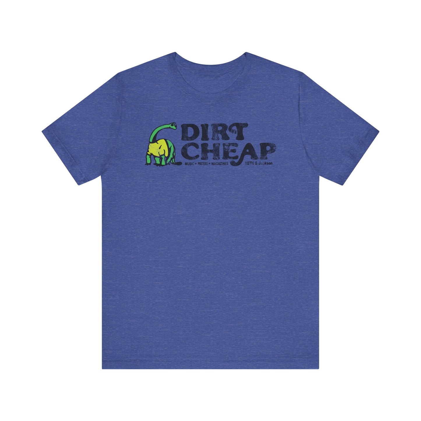 DIRT CHEAP RECORDS & TAPES Short Sleeve Tee