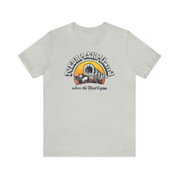 NEBRASKAland VINTAGE TOURISM SLOGAN Short Sleeve Tee