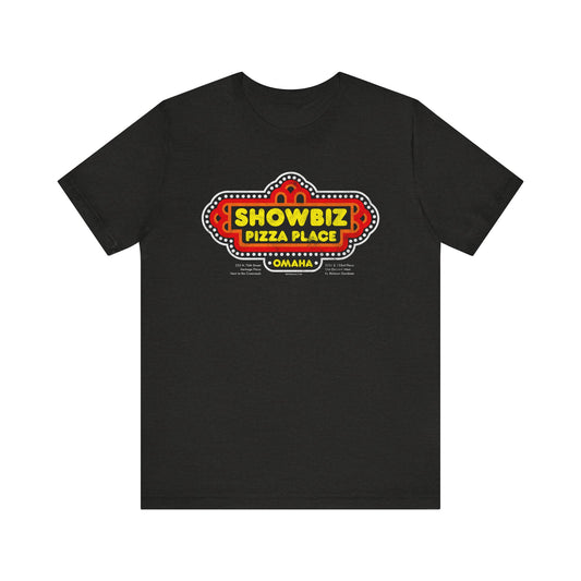 SHOWBIZ PIZZA PLACE Unisex Jersey Short Sleeve Tee