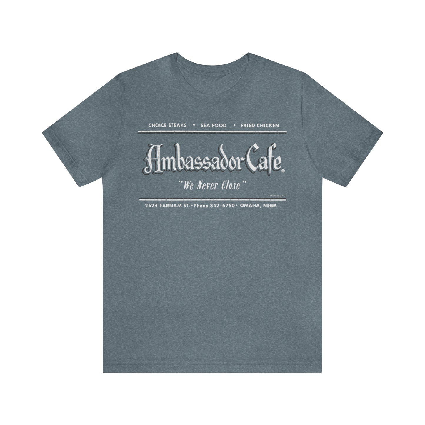 AMBASSADOR CAFE Short Sleeve Tee
