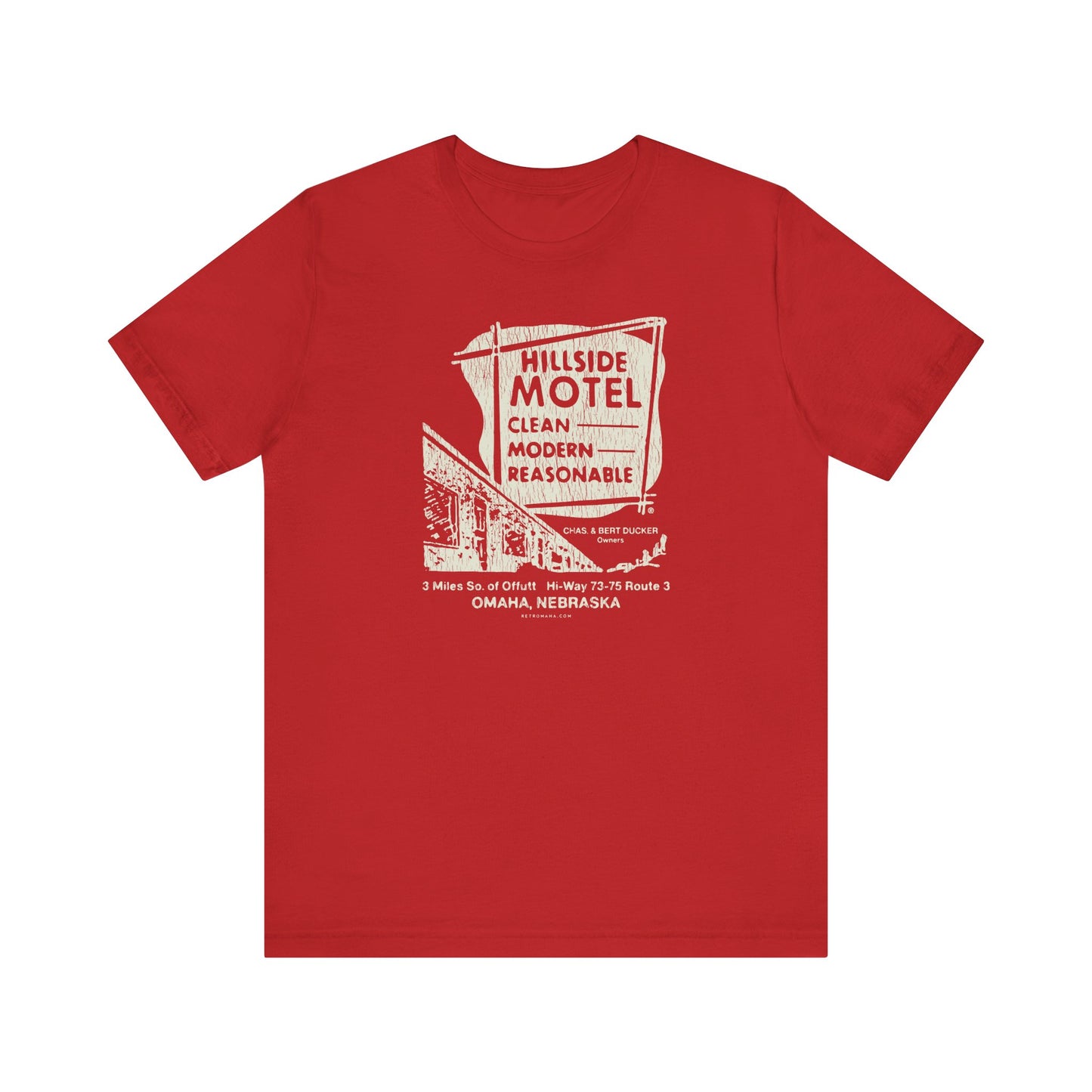 HILLSIDE MOTEL Short Sleeve Tee