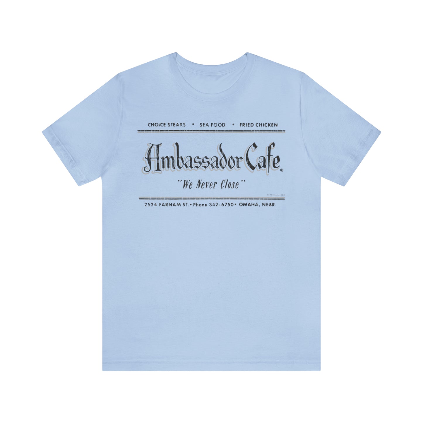 AMBASSADOR CAFE Short Sleeve Tee