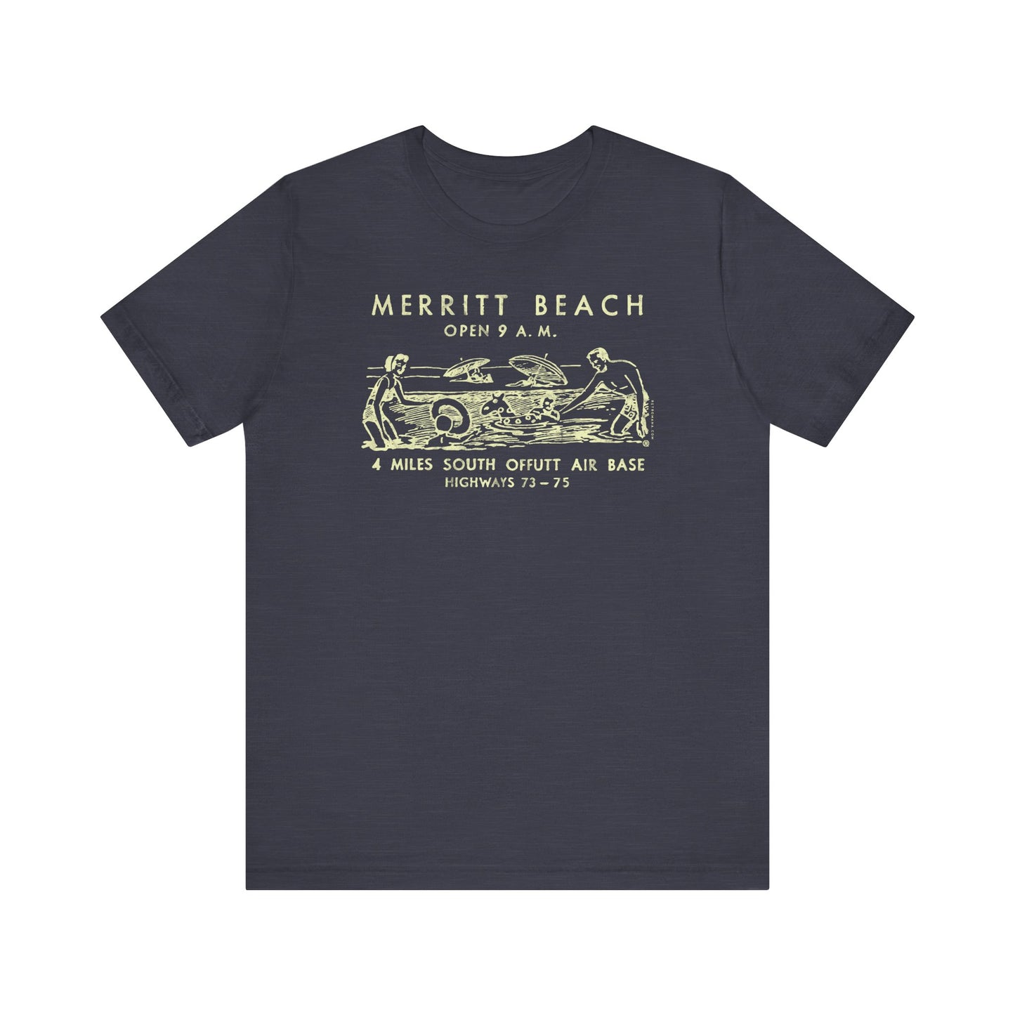 MERRITT BEACH Short Sleeve Tee