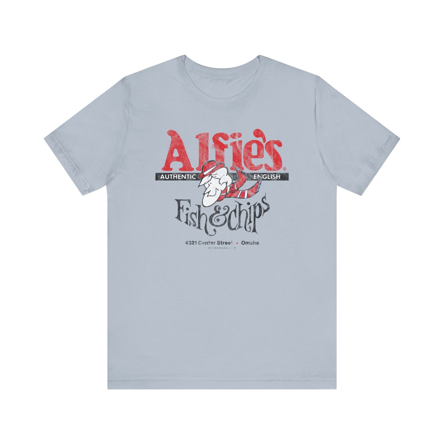 ALFIE'S FISH & CHIPS Short Sleeve Tee