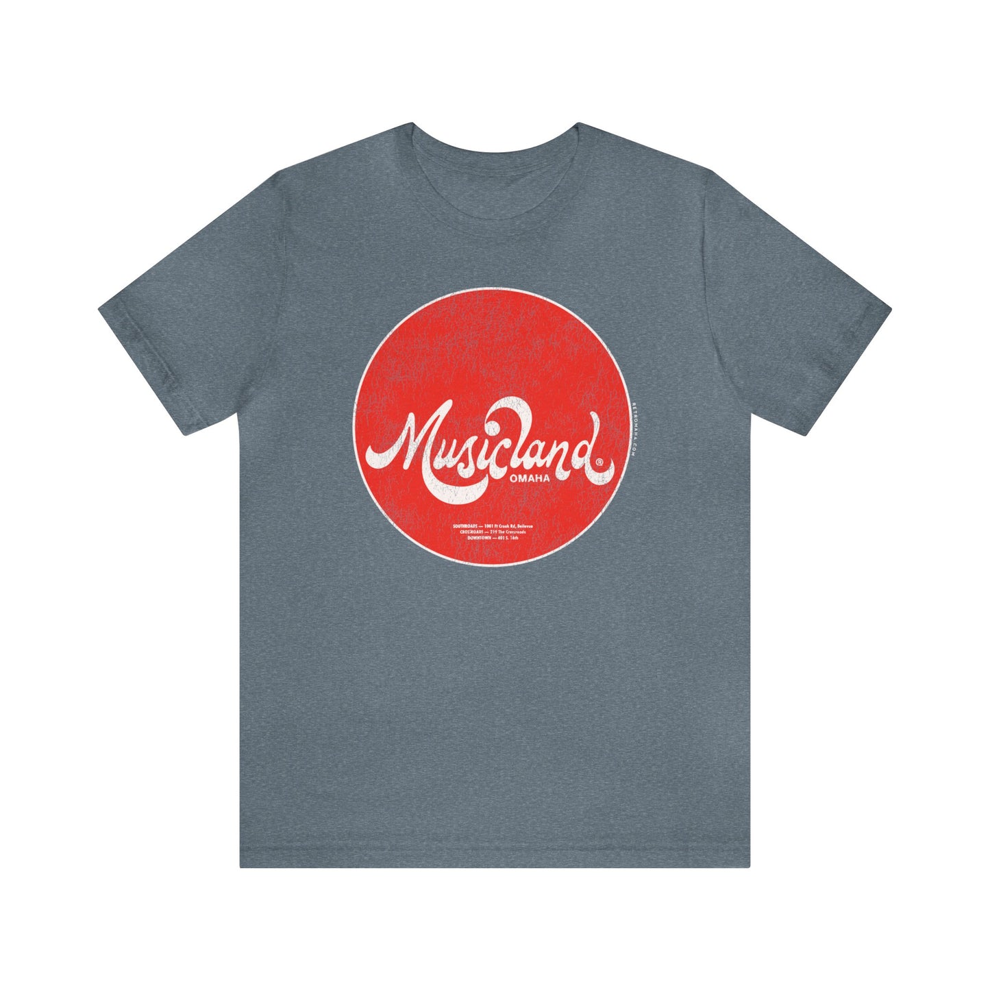 MUSICLAND (70's) Short Sleeve Tee