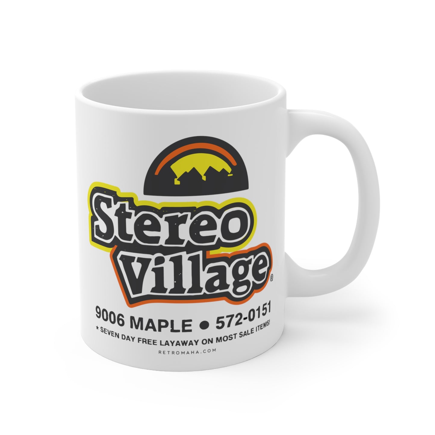 STEREO VILLAGE Mug 11oz