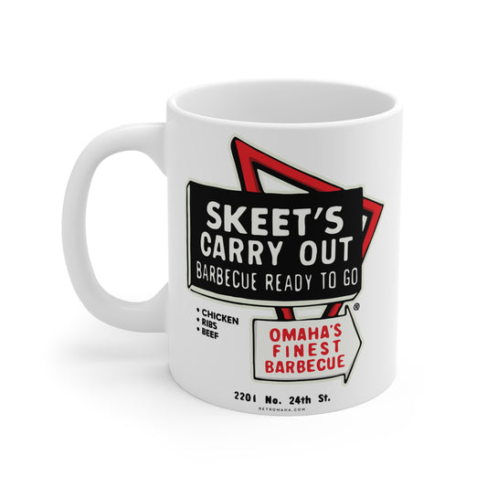 SKEETS CARRY OUT BBQ Mug 11oz