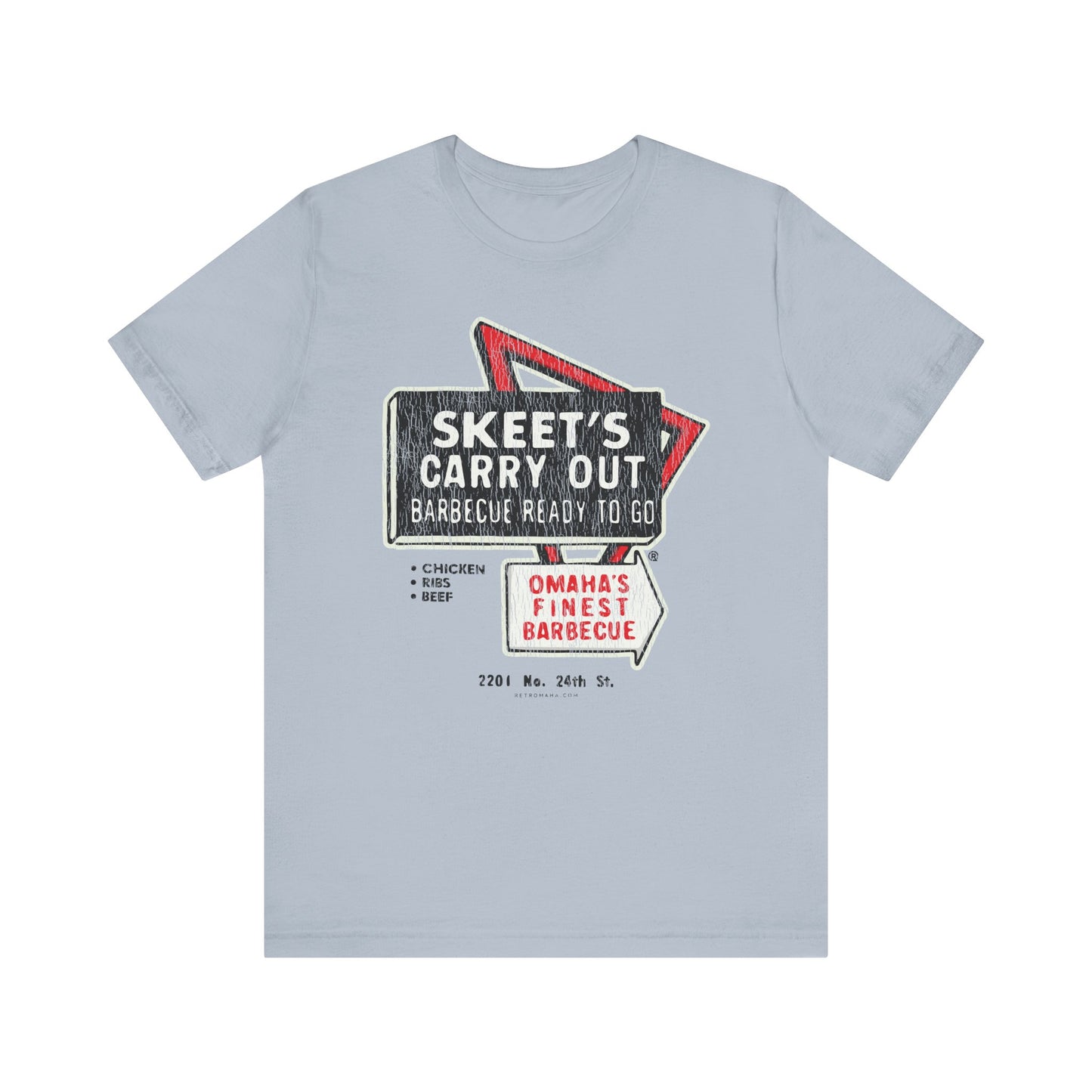 SKEET'S CARRY OUT BBQ Short Sleeve Tee