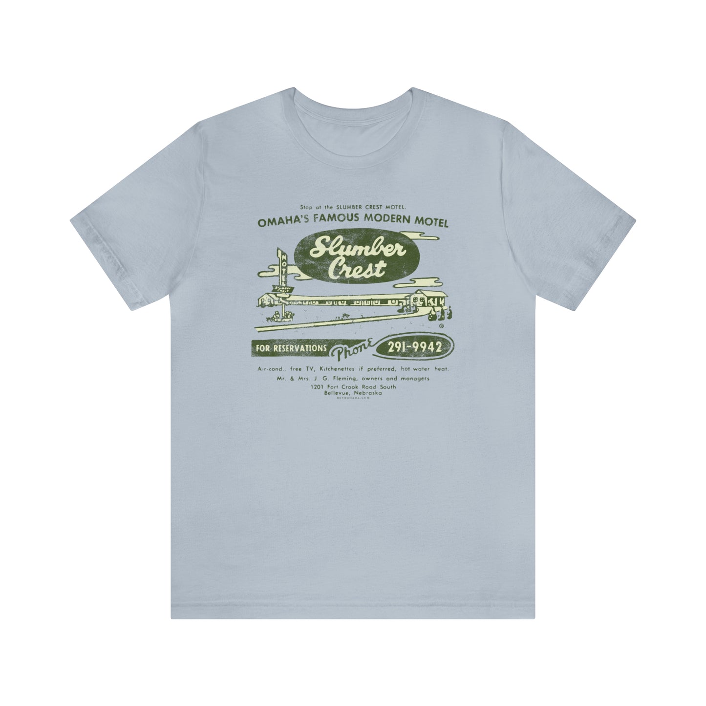 SLUMBER CREST Short Sleeve Tee