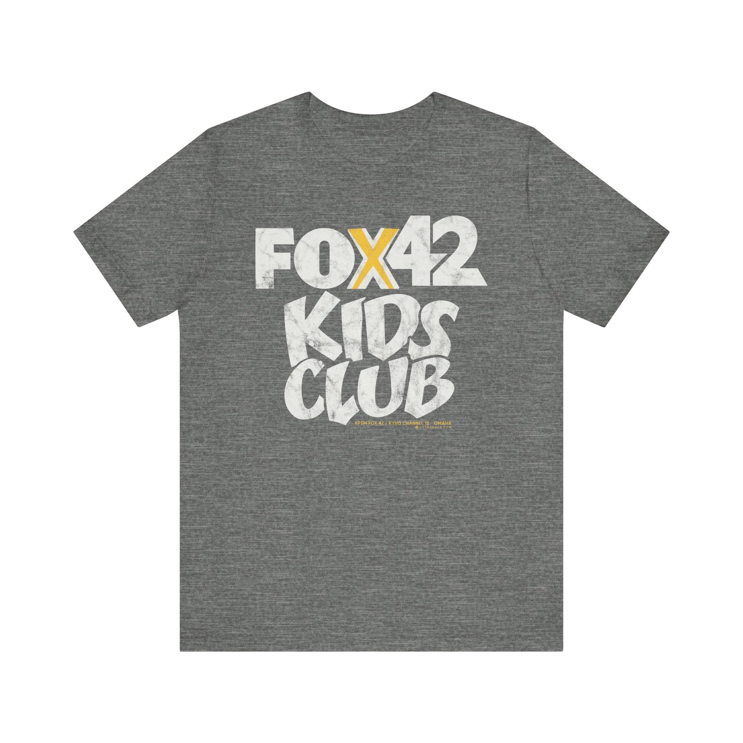 FOX 42 KIDS CLUB Unisex Jersey Short Sleeve Tee