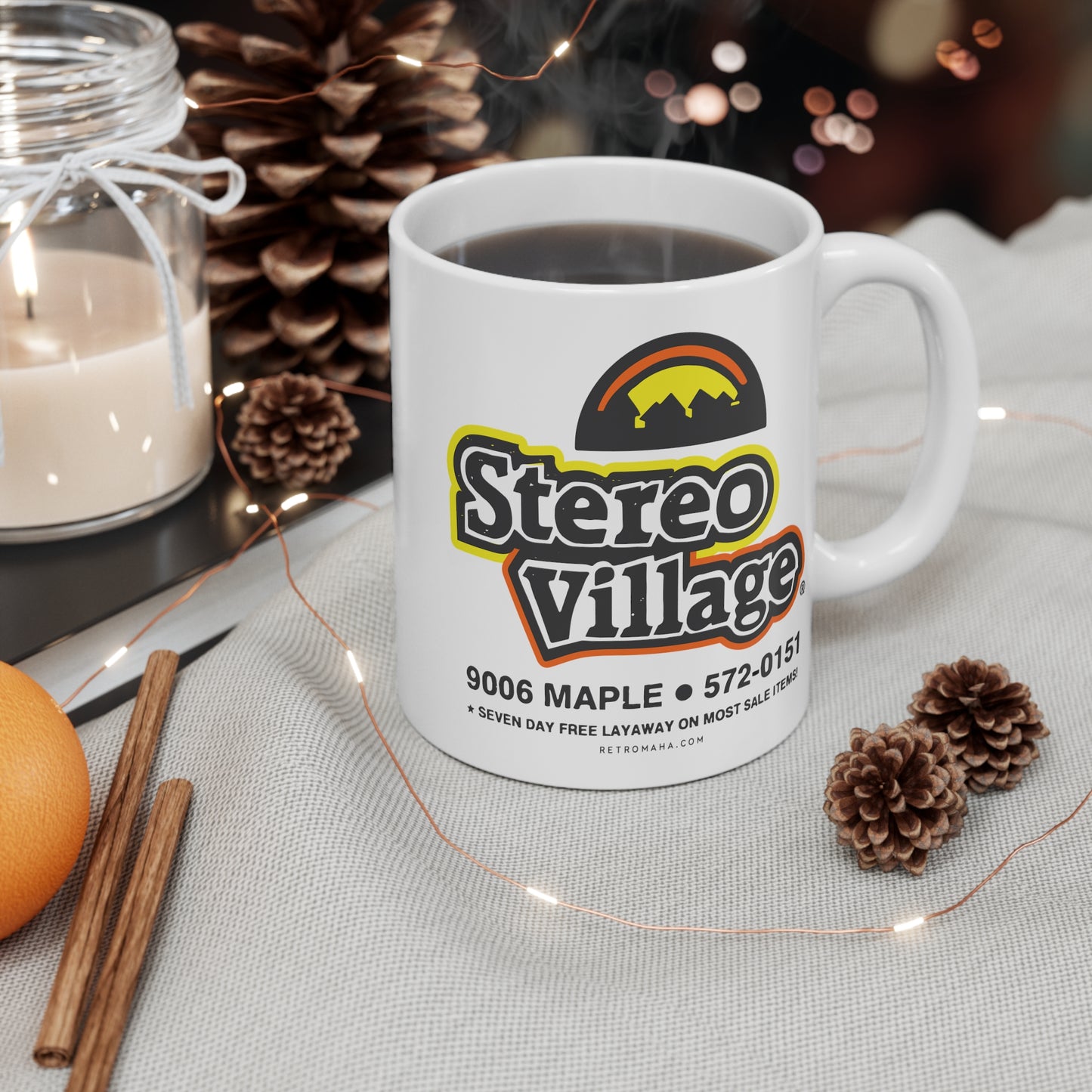 STEREO VILLAGE Mug 11oz