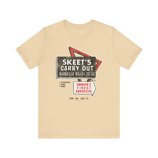SKEET'S CARRY OUT BBQ Short Sleeve Tee