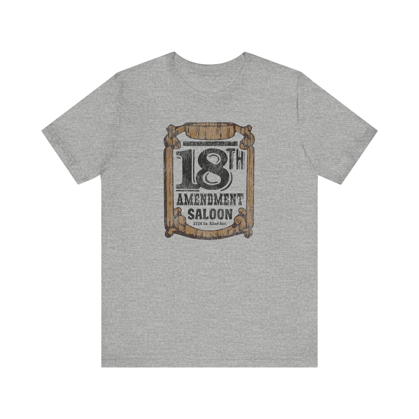 18TH AMENDMENT SALOON (2-color) Short Sleeve Tee