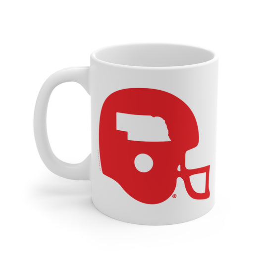 NEBRASKA HELMET Mug 11oz