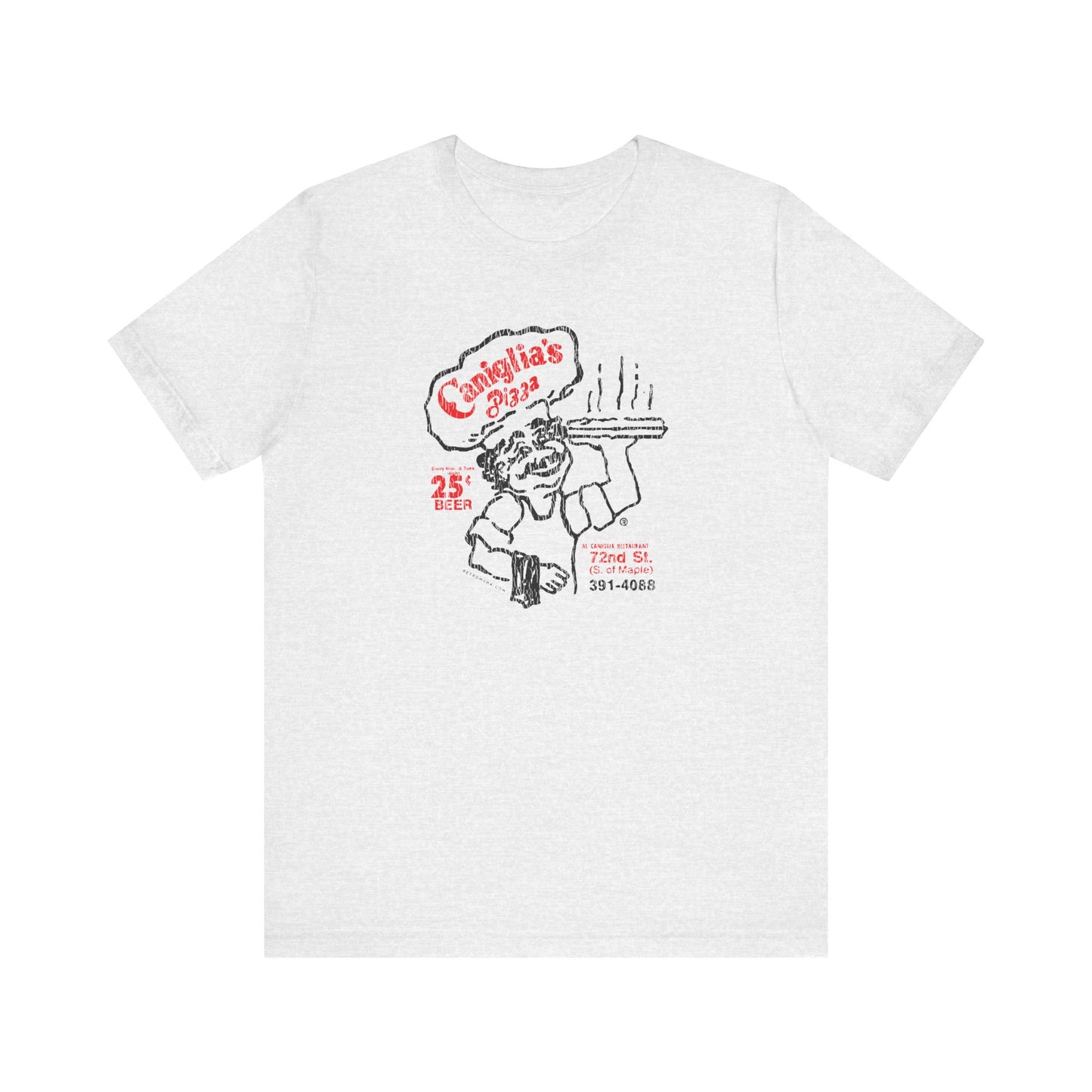 CANIGLIA'S PIZZA Short Sleeve Tee