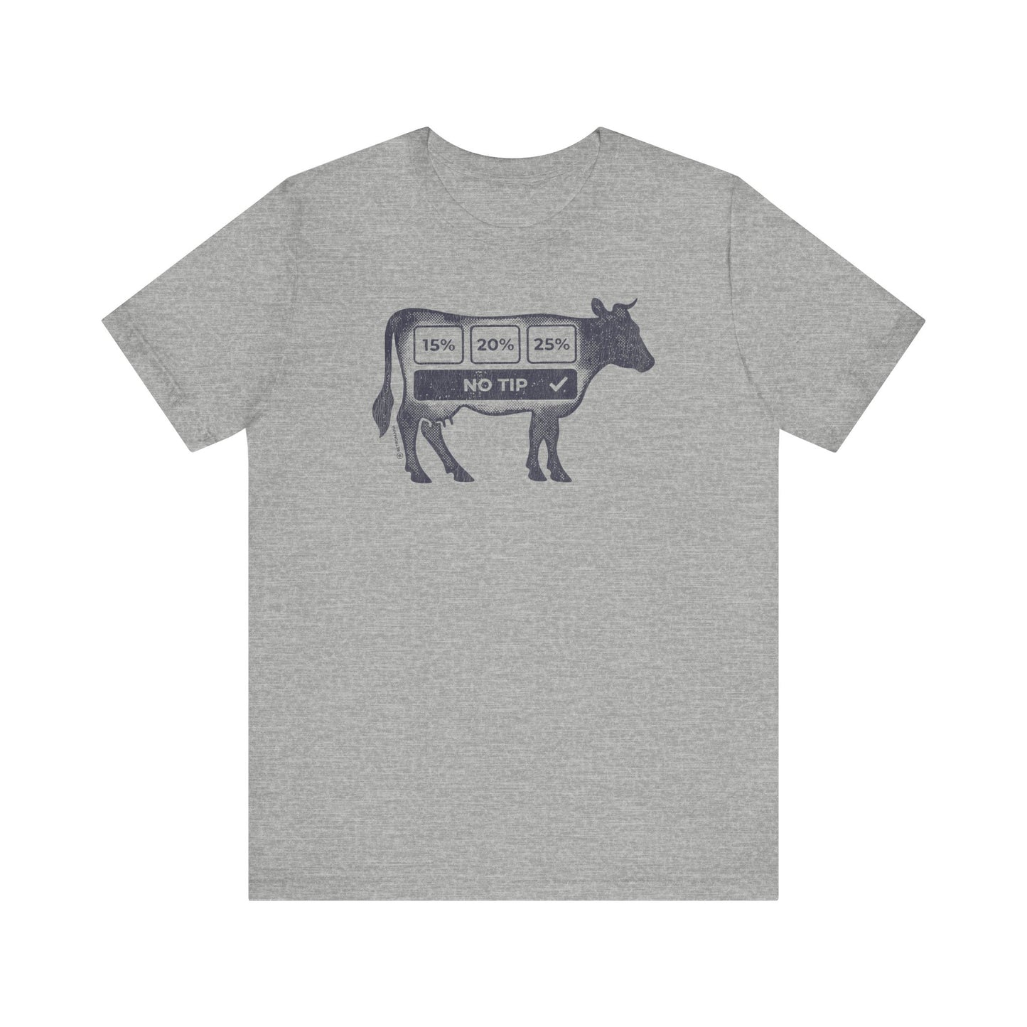 NO COW TIPPING - Unisex Jersey Short Sleeve Tee